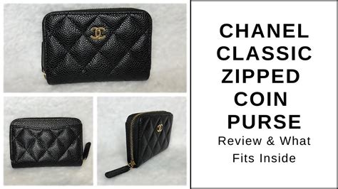 chanel classic zipped coin purse price|Chanel classic zipped coin purse.